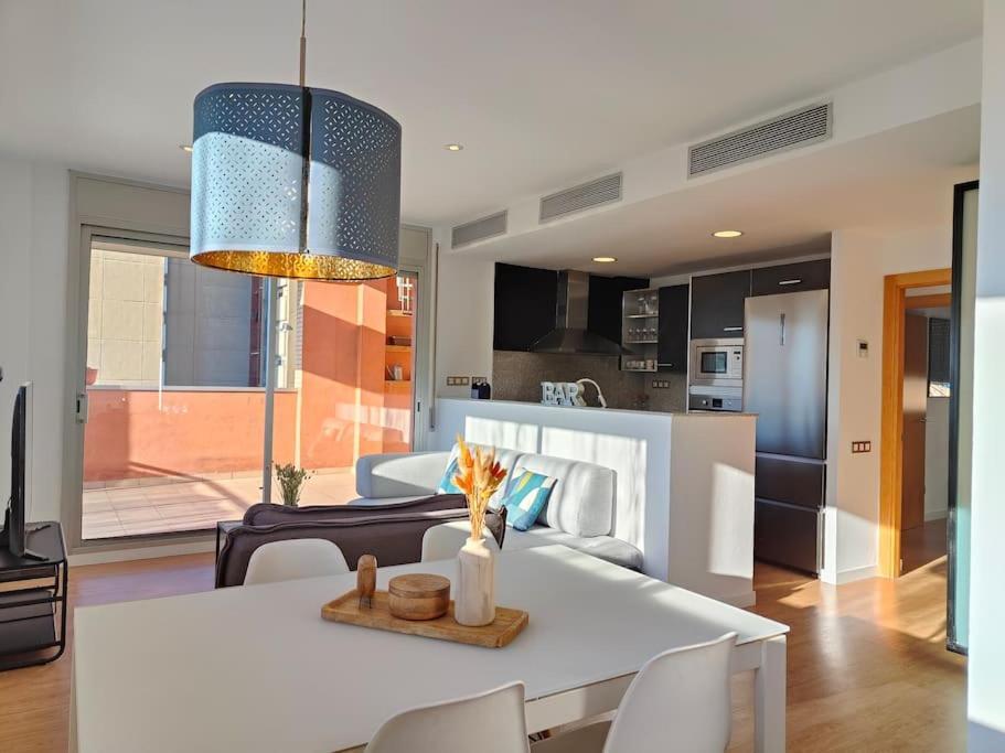 Large Terrace Luxury Apartment Sant Adria de Besos Ngoại thất bức ảnh