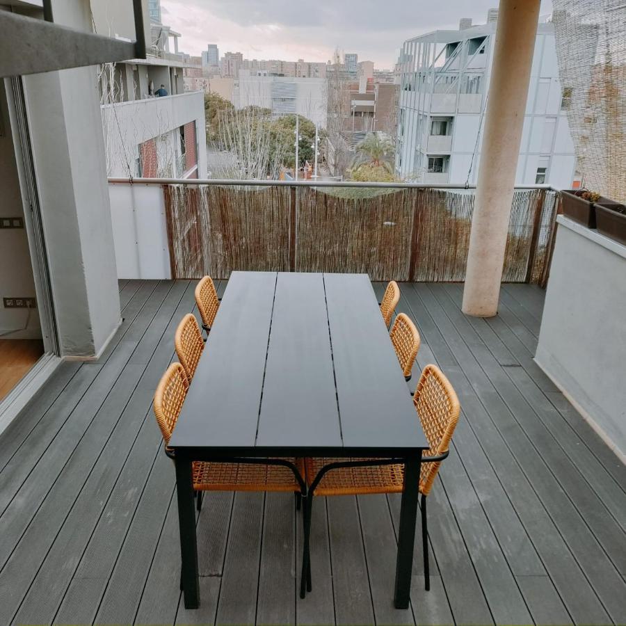Large Terrace Luxury Apartment Sant Adria de Besos Ngoại thất bức ảnh