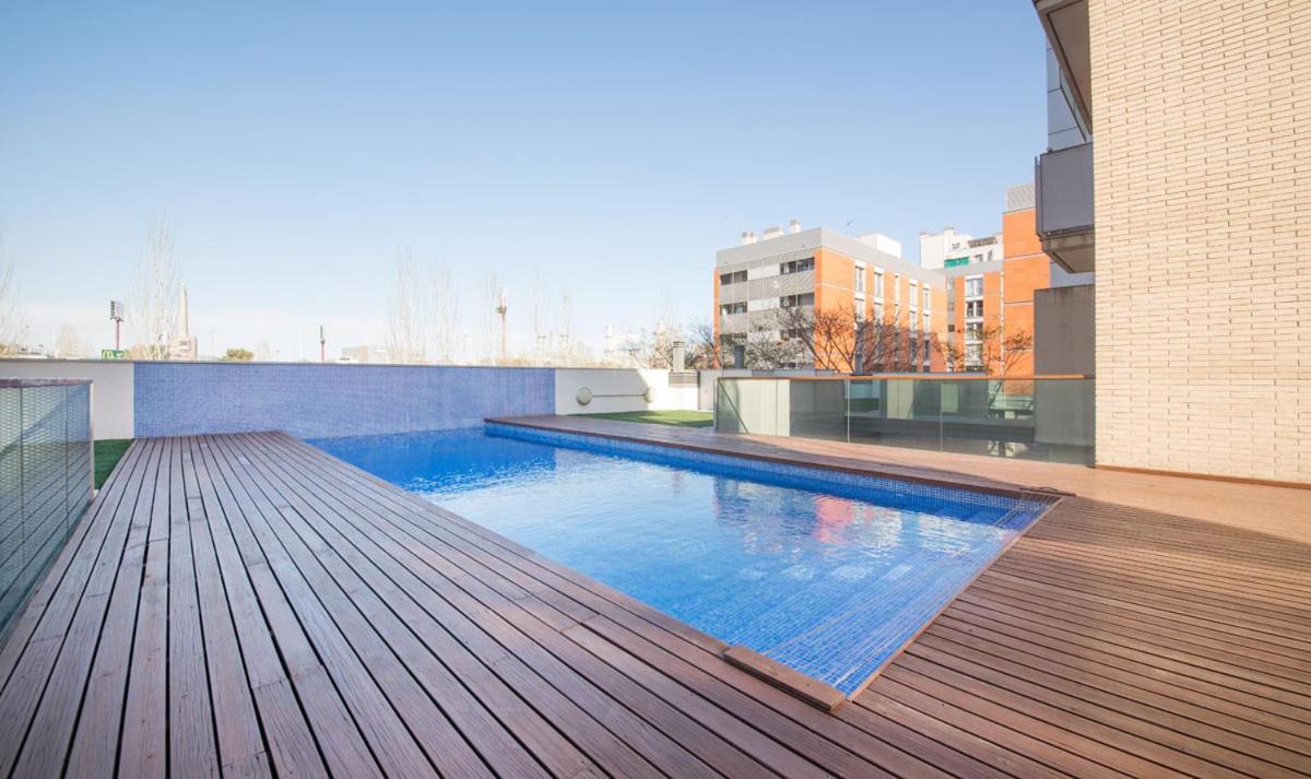 Large Terrace Luxury Apartment Sant Adria de Besos Ngoại thất bức ảnh