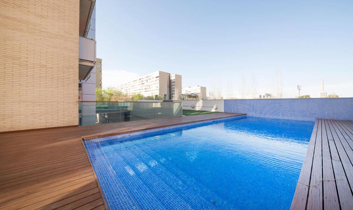 Large Terrace Luxury Apartment Sant Adria de Besos Ngoại thất bức ảnh